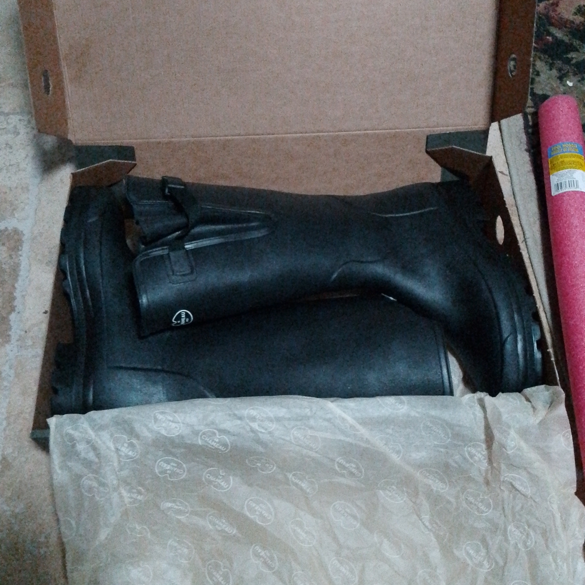 Le Chameau Black Rain Boots